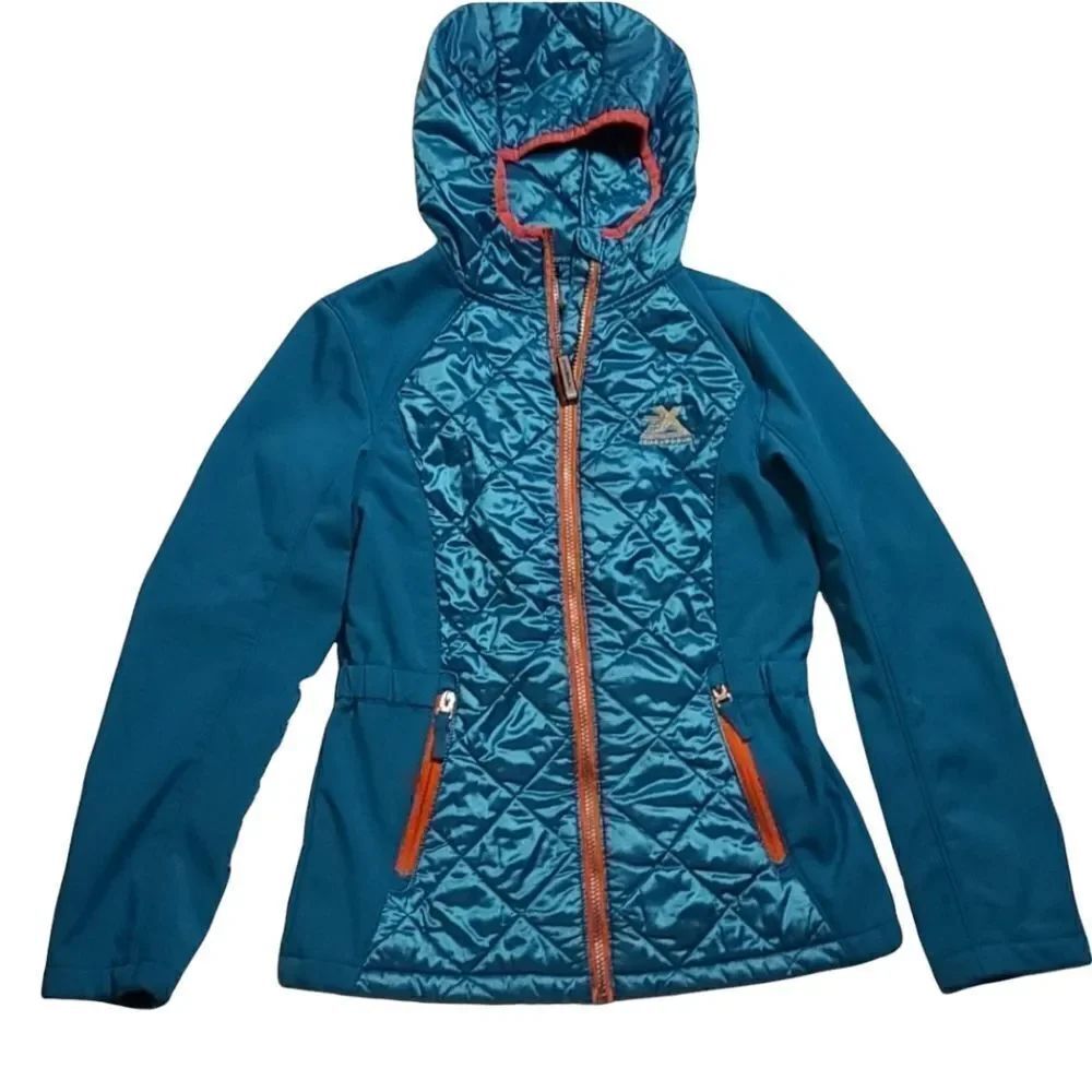 ZeroXposur Teal Pink Midweight Jacket Size 14
